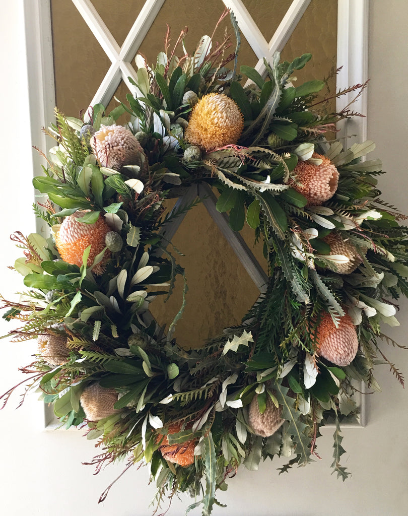 Banksia Wreath