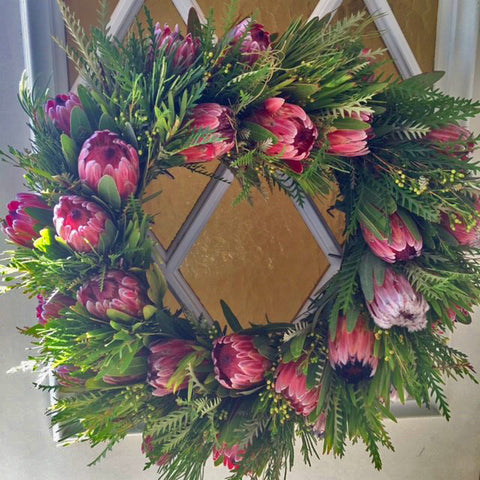 Pretty 'N Pink Wreath