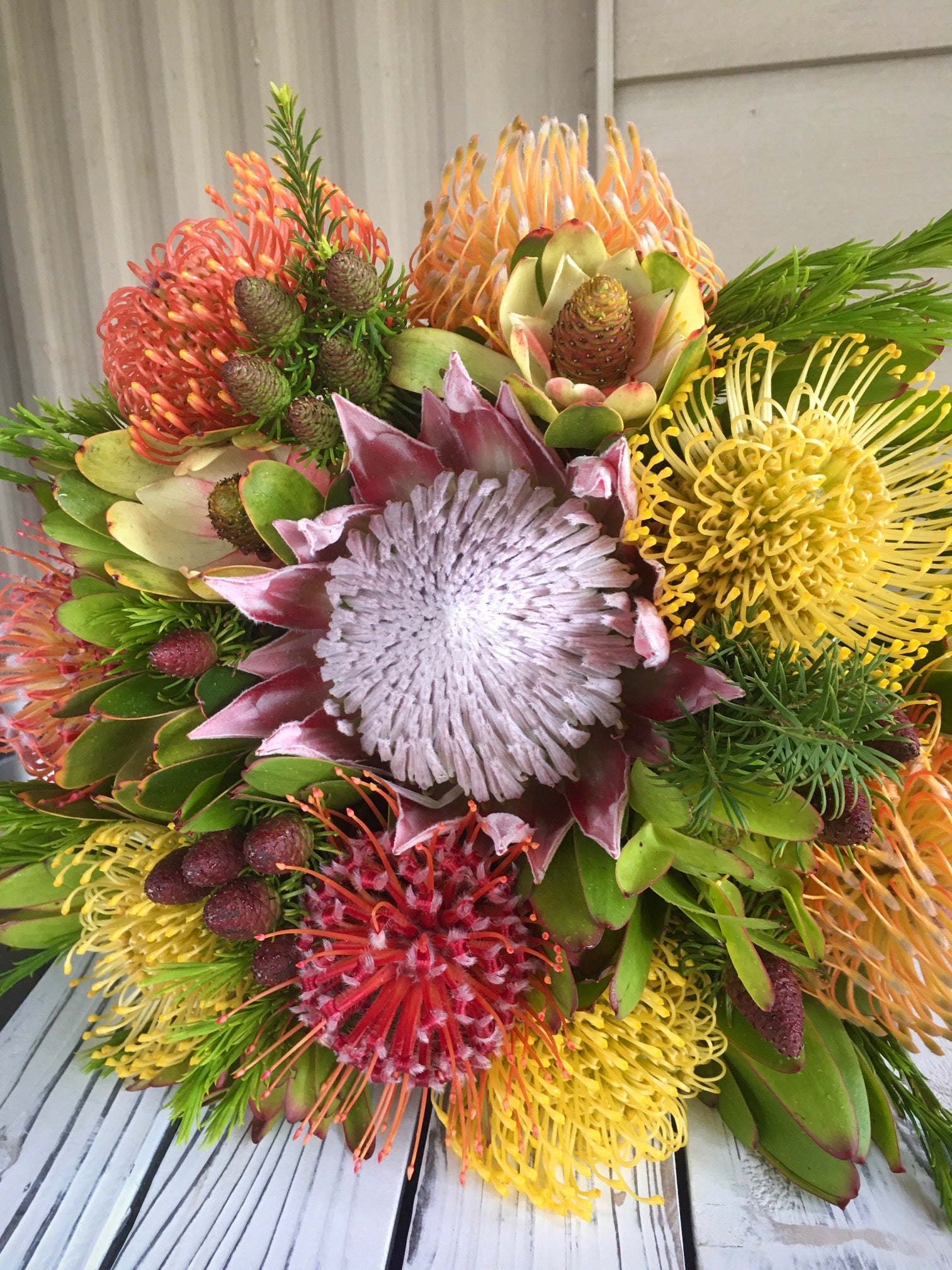 King Protea Flower Bouquet king-protea-flower-bouquet